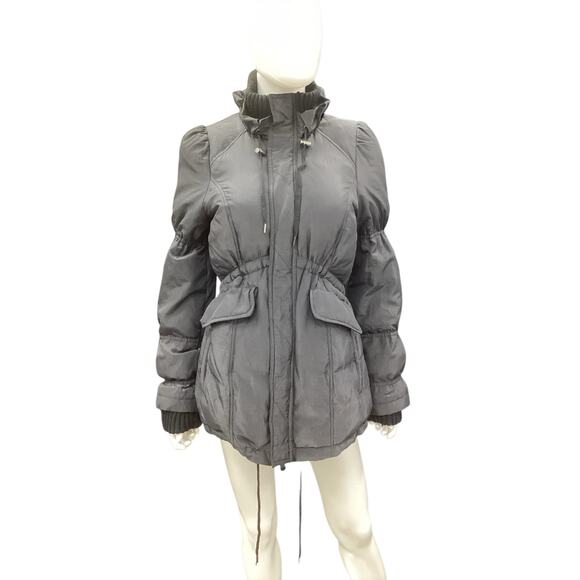 We The Free Free People Coat Women’s SZ S Beautiful Floral Lining Pockets Black - Picture 1 of 8